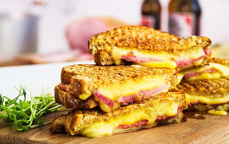 Macka med smält ost & skinka - KärnSund - Recept | Pågen